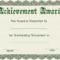 Certificate Templates | Green Award Certificate Powerpoint With Award Certificate Template Powerpoint