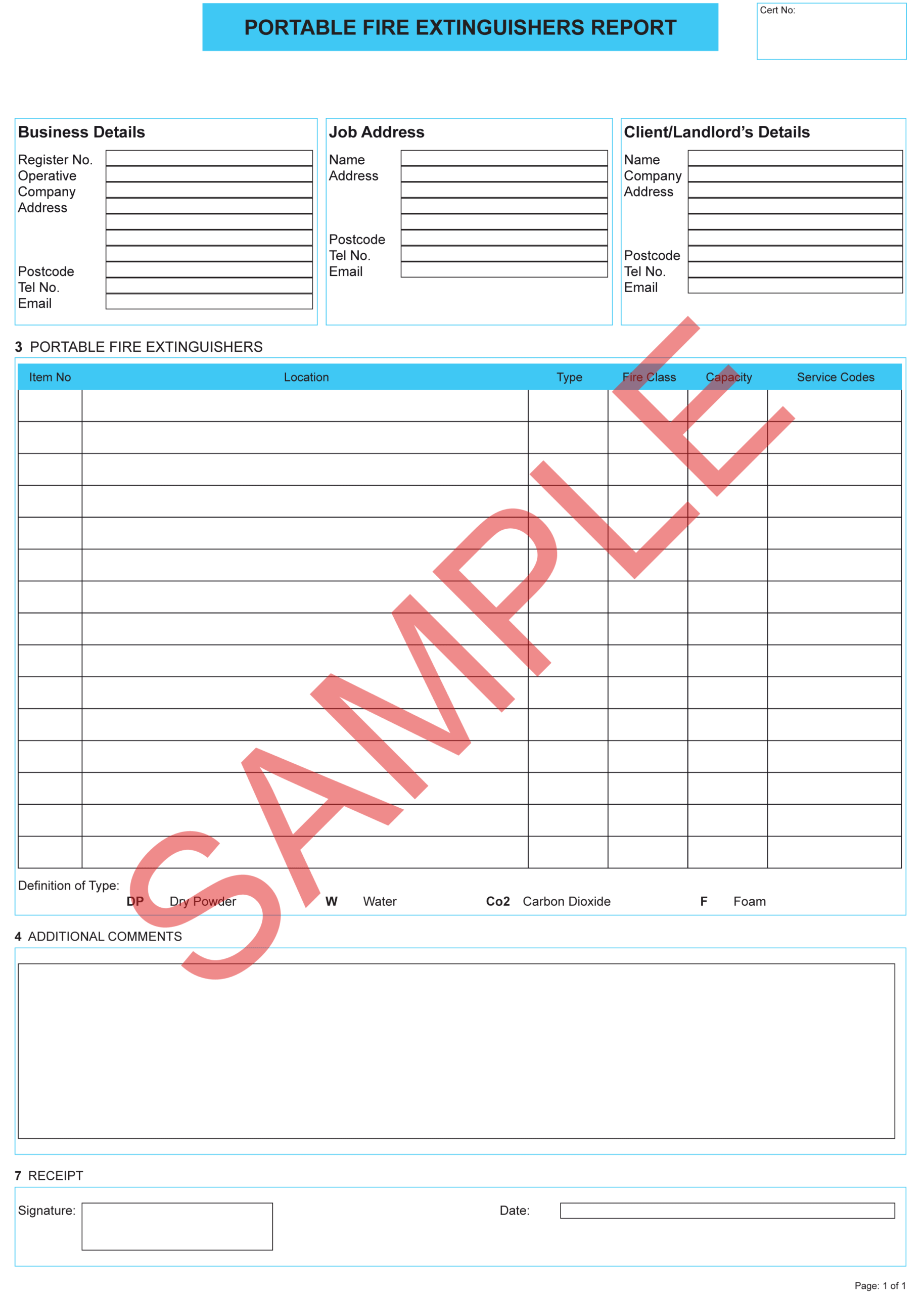 Certificates | Everycert For Fire Extinguisher Certificate Template