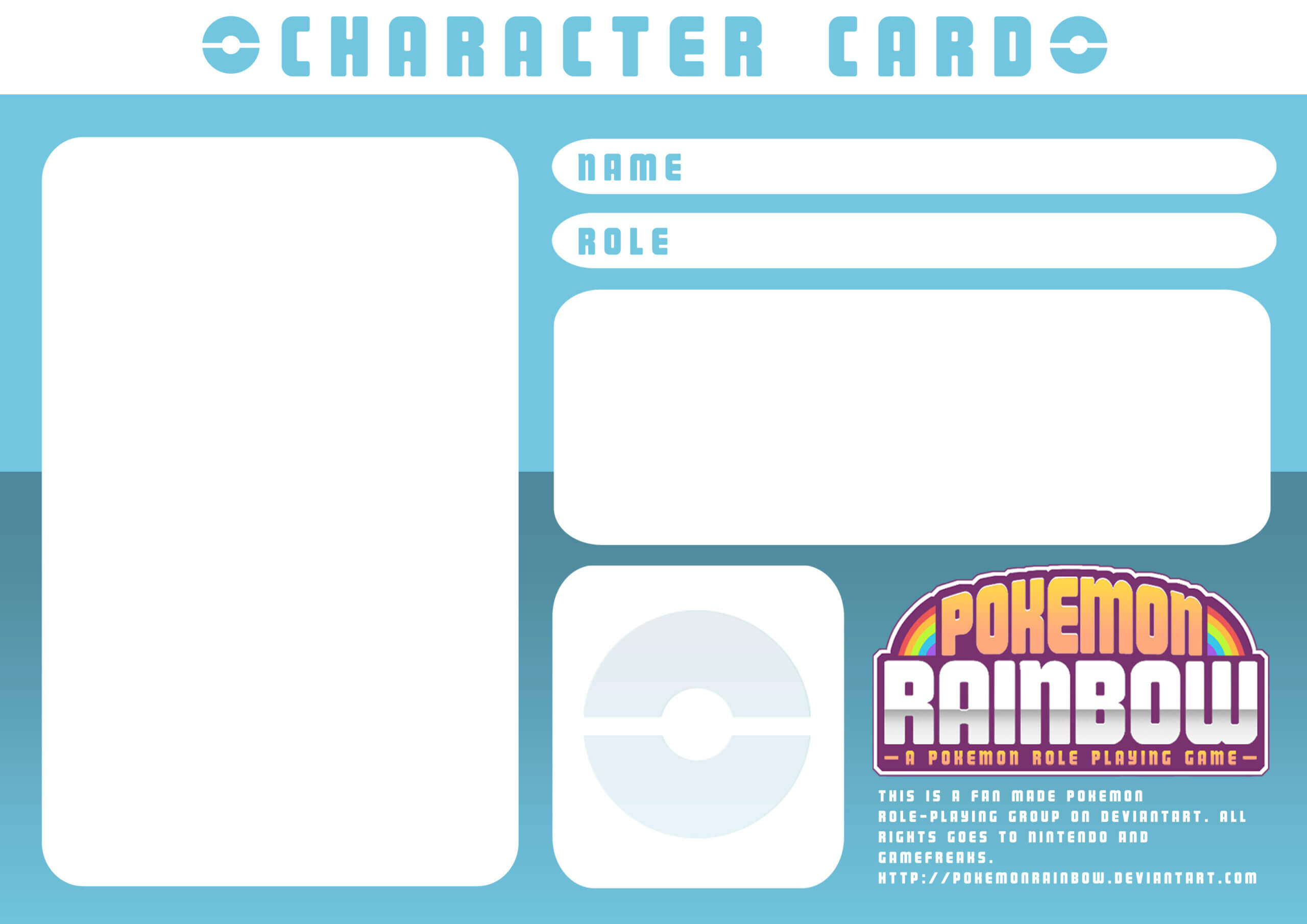 Character Card Templatery Spirit On Deviantart Pertaining To Pokemon Trainer Card Template