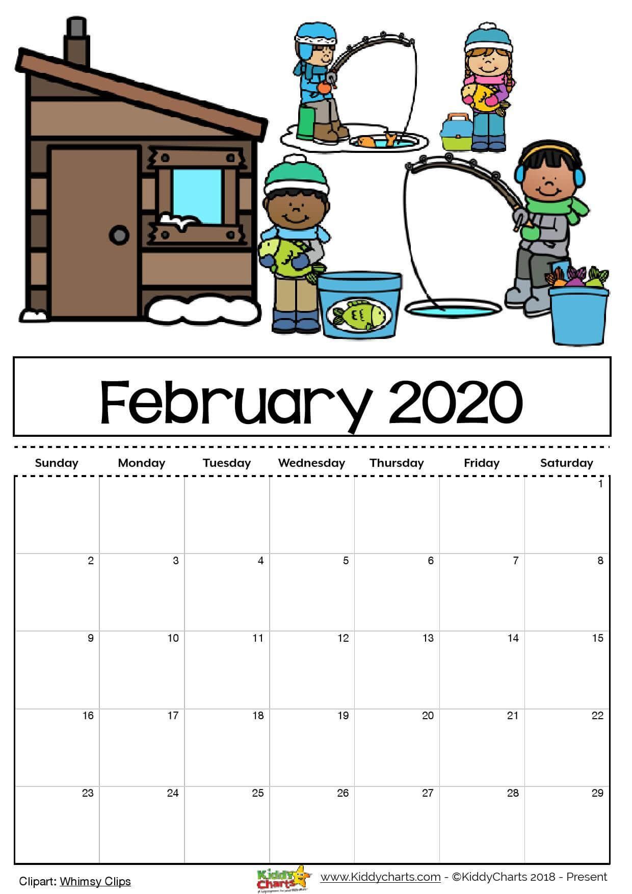 Check Out Our Free Editable 2020 Calendar Available For Inside Blank Calendar Template For Kids