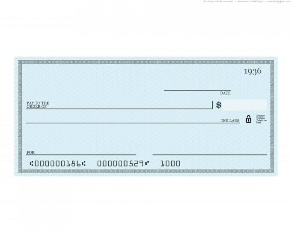 Checks Template Word | Template Business | Printable Checks Pertaining To Fun Blank Cheque Template