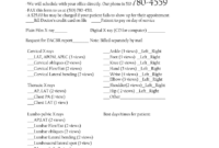 Chiropractic X Ray Report Template - Fill Online, Printable pertaining to Chiropractic X Ray Report Template