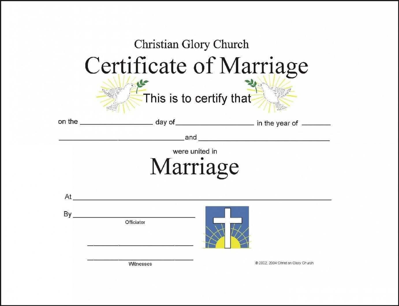 Christian Wedding Certificate Sample – Google Search Inside Christian Certificate Template