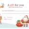 Christmas Gift Certificate – Download A Free Personalized With Christmas Gift Certificate Template Free Download