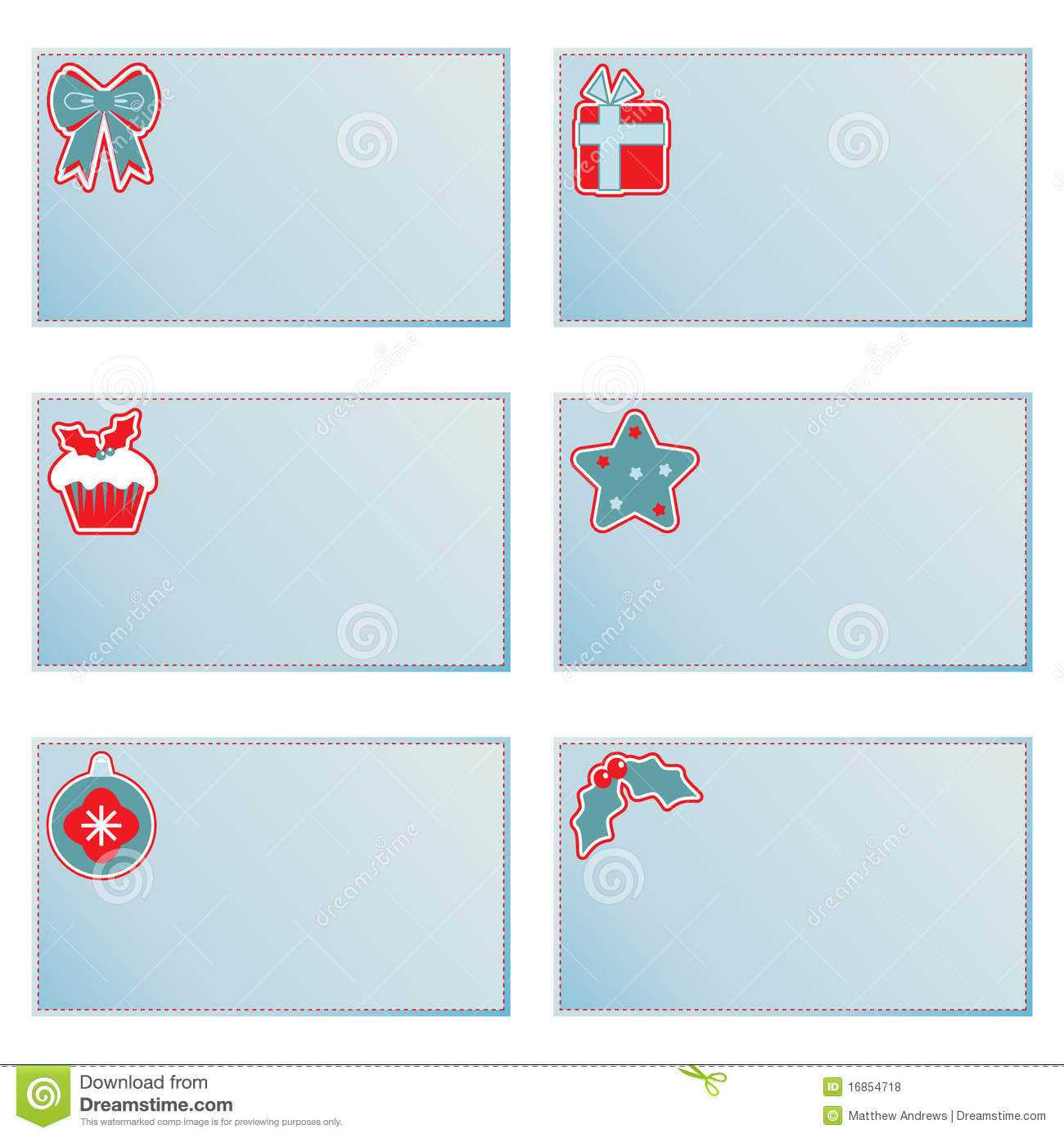 Christmas Note Cards Stock Vector. Illustration Of Intended For Christmas Note Card Templates