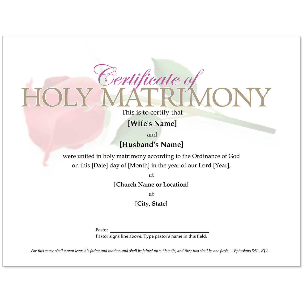 Church Marriage Certificate Template | Certificate Templates With Regard To Certificate Of License Template
