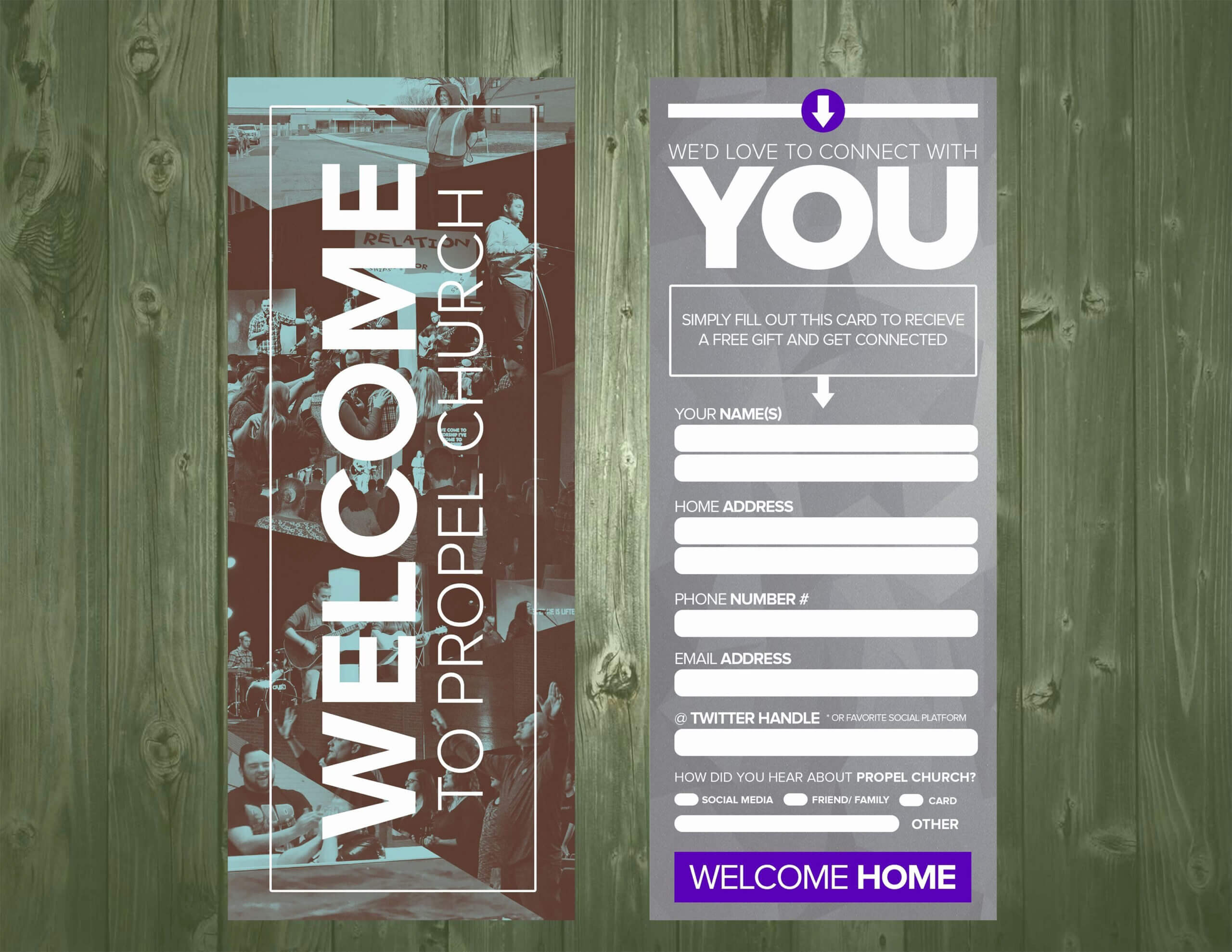Church Visitor Card Template Word Best Of 3 5×9 Psd Regarding Church Visitor Card Template