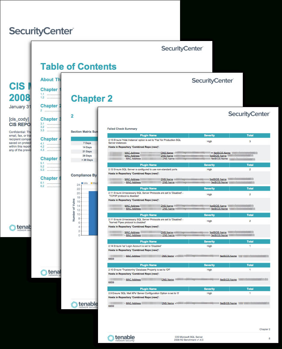 Cis Relational Database System Benchmarks – Sc Report Inside Baseline Report Template