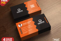 Clean Business Card Psd Templates - Psd Zone inside Visiting Card Psd Template