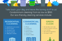 Cleaning Service Flyer | Commercial Cleaning Services inside Commercial Cleaning Brochure Templates
