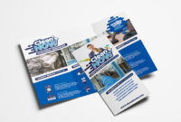 Cleaning Service Trifold Brochure Template In Psd, Ai pertaining to Cleaning Brochure Templates Free