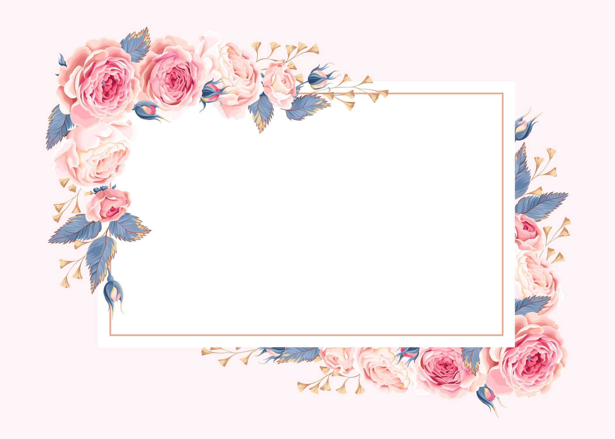 Free Printable Blank Greeting Card Templates Professional Template 