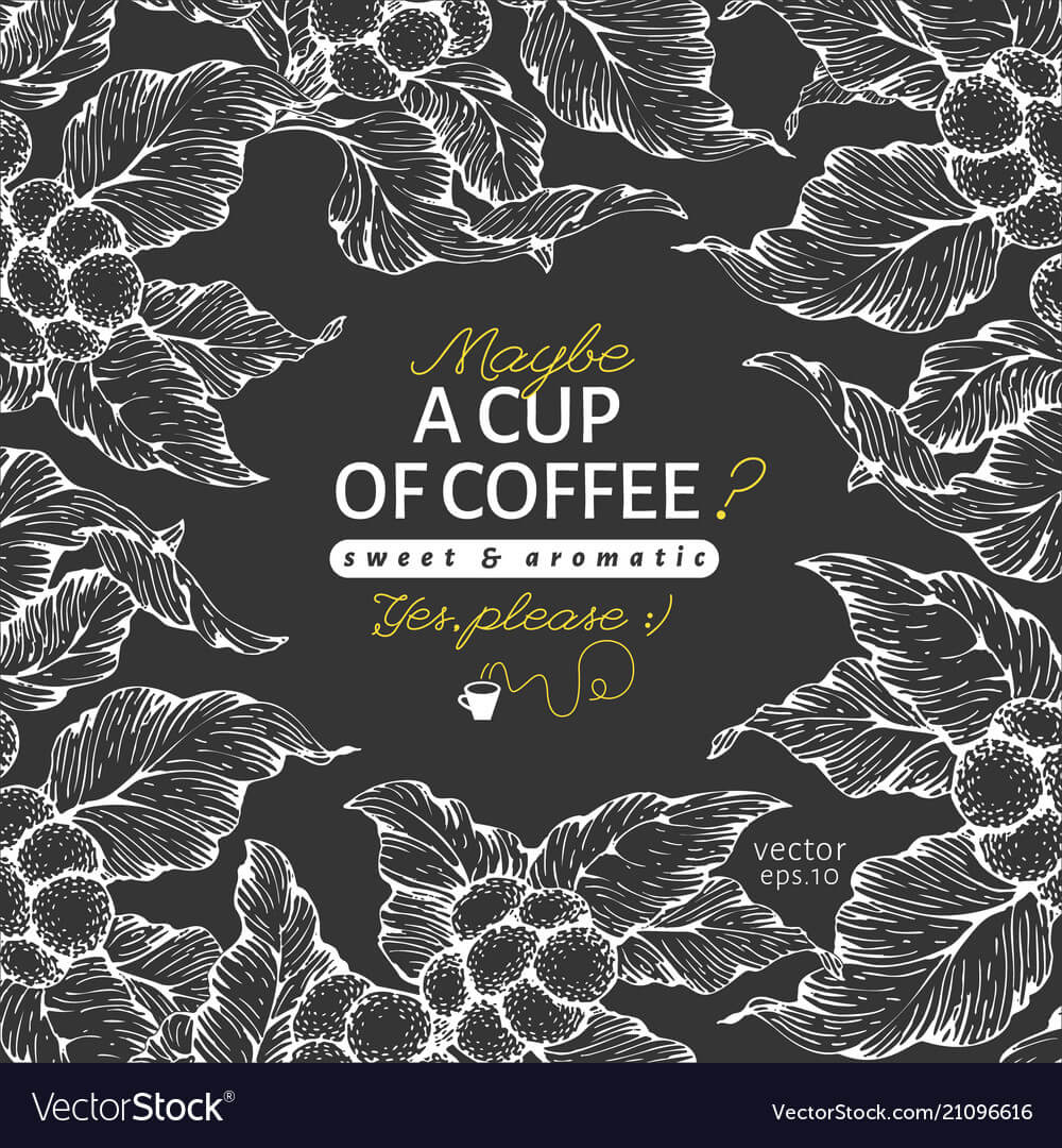Coffee Tree Banner Template Inside Sweet 16 Banner Template