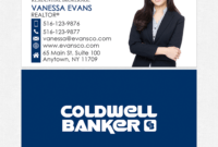 Coldwell Banker Business Cards | Realtor Business Cards with Coldwell Banker Business Card Template