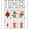 Color Pages ~ Playing Cards Template Printable Oversized For With Free Printable Playing Cards Template
