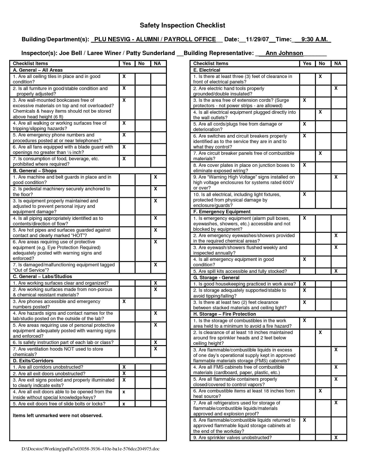 Commercial Property Inspection Report Template And In Commercial Property Inspection Report Template