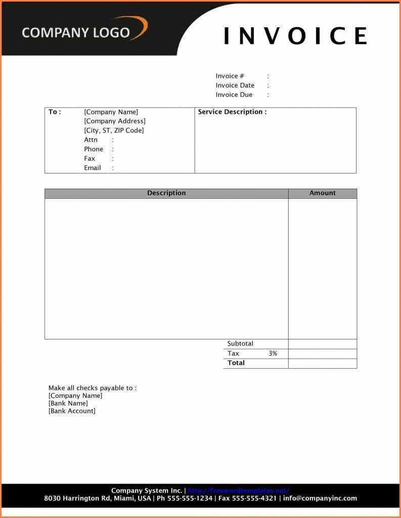 Company Letterhead Template Word 2010 Unique 5 Letterhead Regarding Invoice Template Word 2010