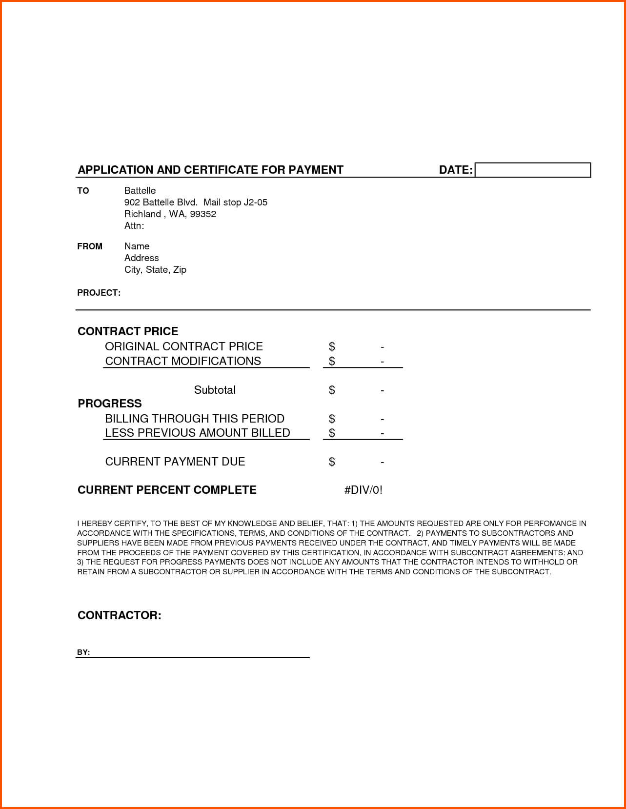 Completion Template Doc Certificate Certification Letter For Regarding Certificate Of Completion Template Construction