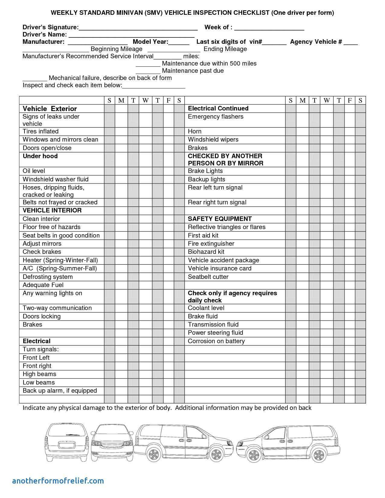 Computer Maintenance Report Template New Vehicle Maintenance With Regard To Computer Maintenance Report Template