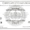 Construction Certificate Of Completion Template ] – Doc Regarding Construction Certificate Of Completion Template