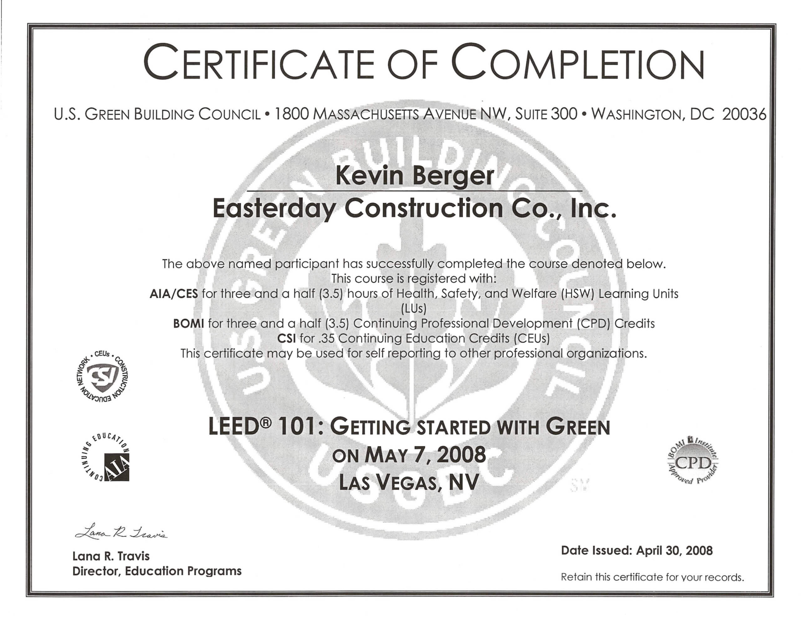 Construction Certificate Of Completion Template ] – Doc Throughout Certificate Of Completion Construction Templates