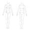 Costume Sketch Template At Paintingvalley | Explore Pertaining To Blank Model Sketch Template