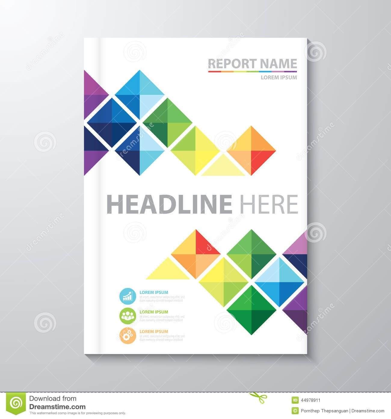 Cover Annual Report Stock Vector. Illustration Of Artwork Regarding Word Annual Report Template