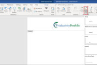 Create A Word Letterhead Template | Productivity Portfolio with regard to Header Templates For Word