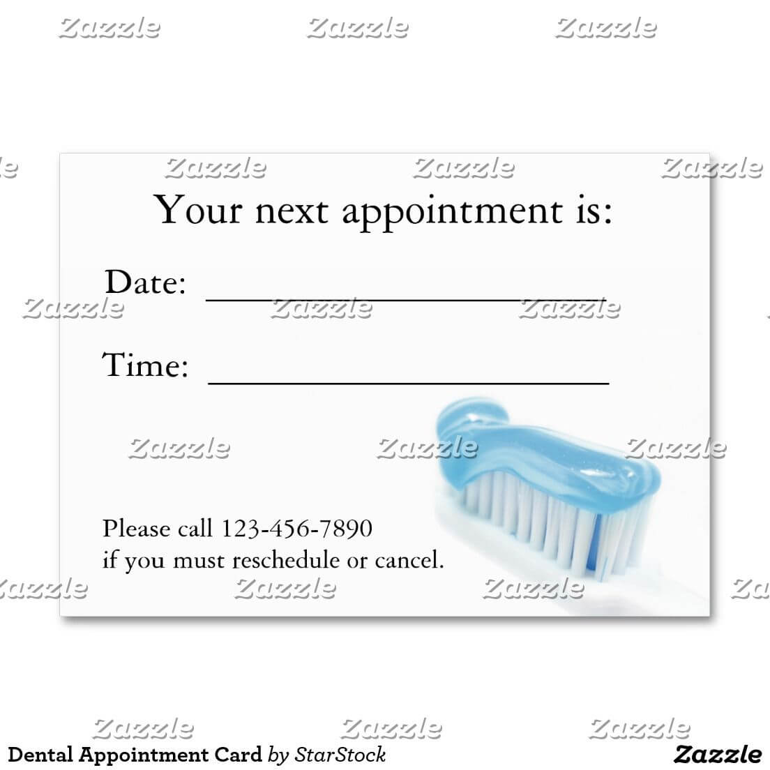 Create Your Own Profile Card | Zazzle | Dental, Dental Pertaining To Dentist Appointment Card Template