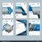 Creative Business Brochure Set, Corporate Template Layout Inside Professional Brochure Design Templates