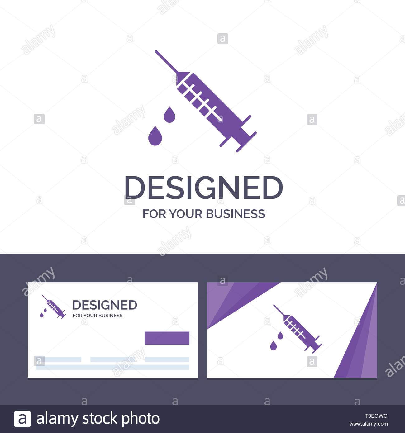 Creative Business Card And Logo Template Dope, Injection Inside Dope Card Template