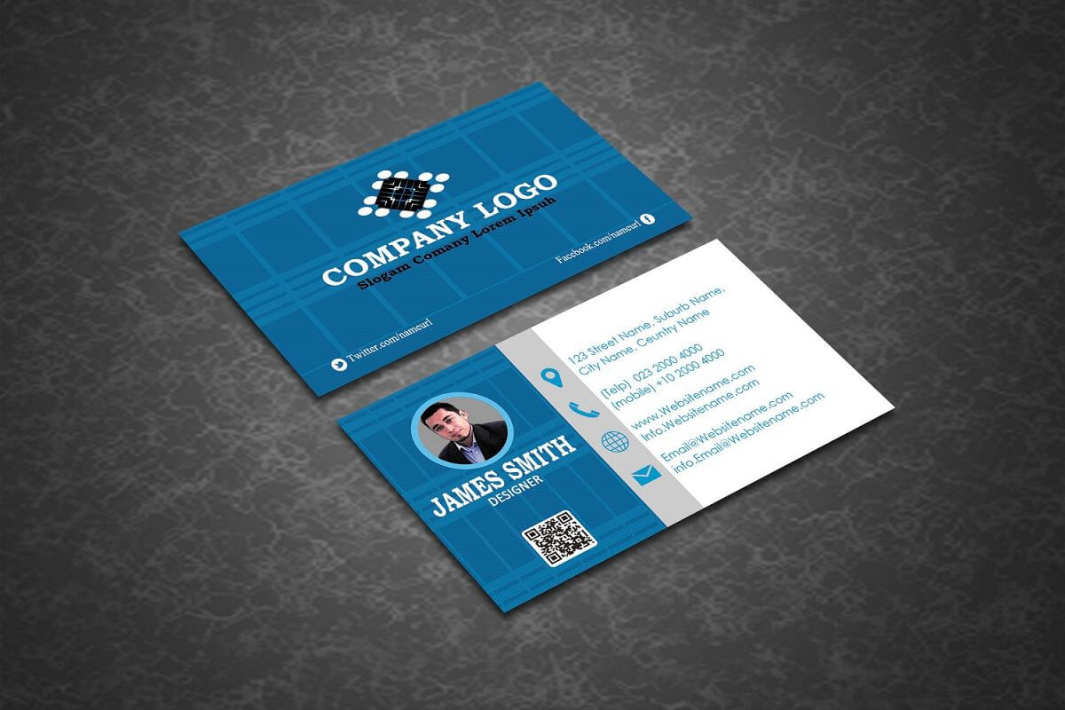 Creative Business Card Template Within Company Business Cards Templates