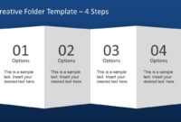 Creative Folder Paper With 4 Fold Brochure - Slidemodel inside 4 Fold Brochure Template