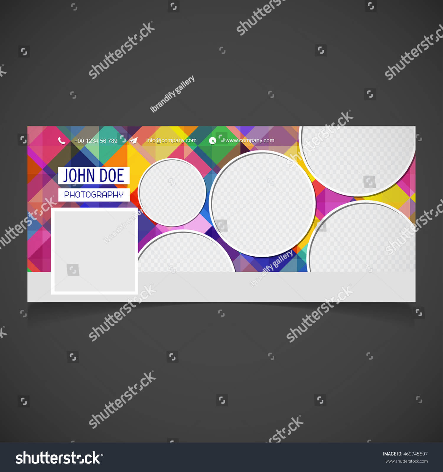 Creative Photography Banner Template Place Image Stock Image Intended For Photography Banner Template