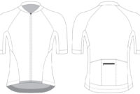 Custom Blank Cycling Jersey Design Template - Cyclingbox within Blank Cycling Jersey Template