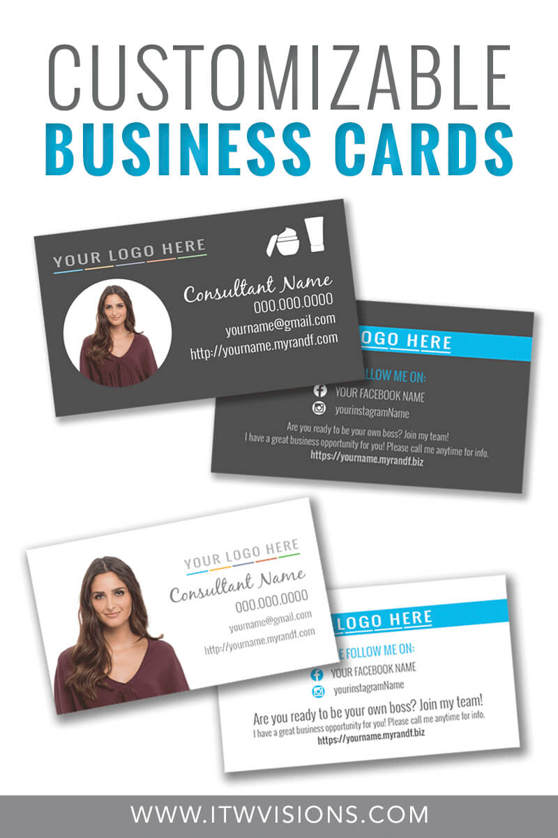Customizable Business Card Templates For Rodan And Fields Throughout Rodan And Fields Business Card Template