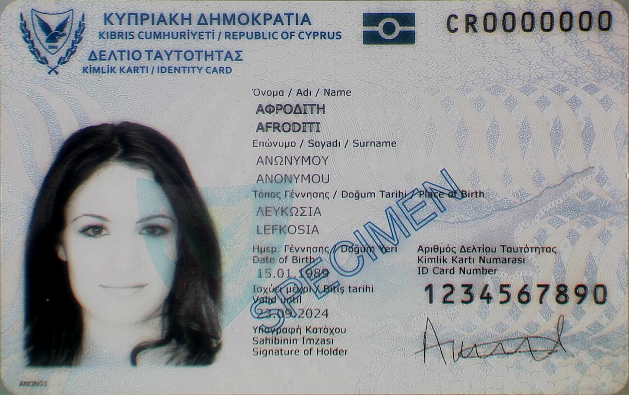 Cypriot Identity Card – Wikipedia Regarding Georgia Id Card Template