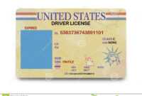 D9Bf2 California Drivers License Template | California throughout Blank Drivers License Template