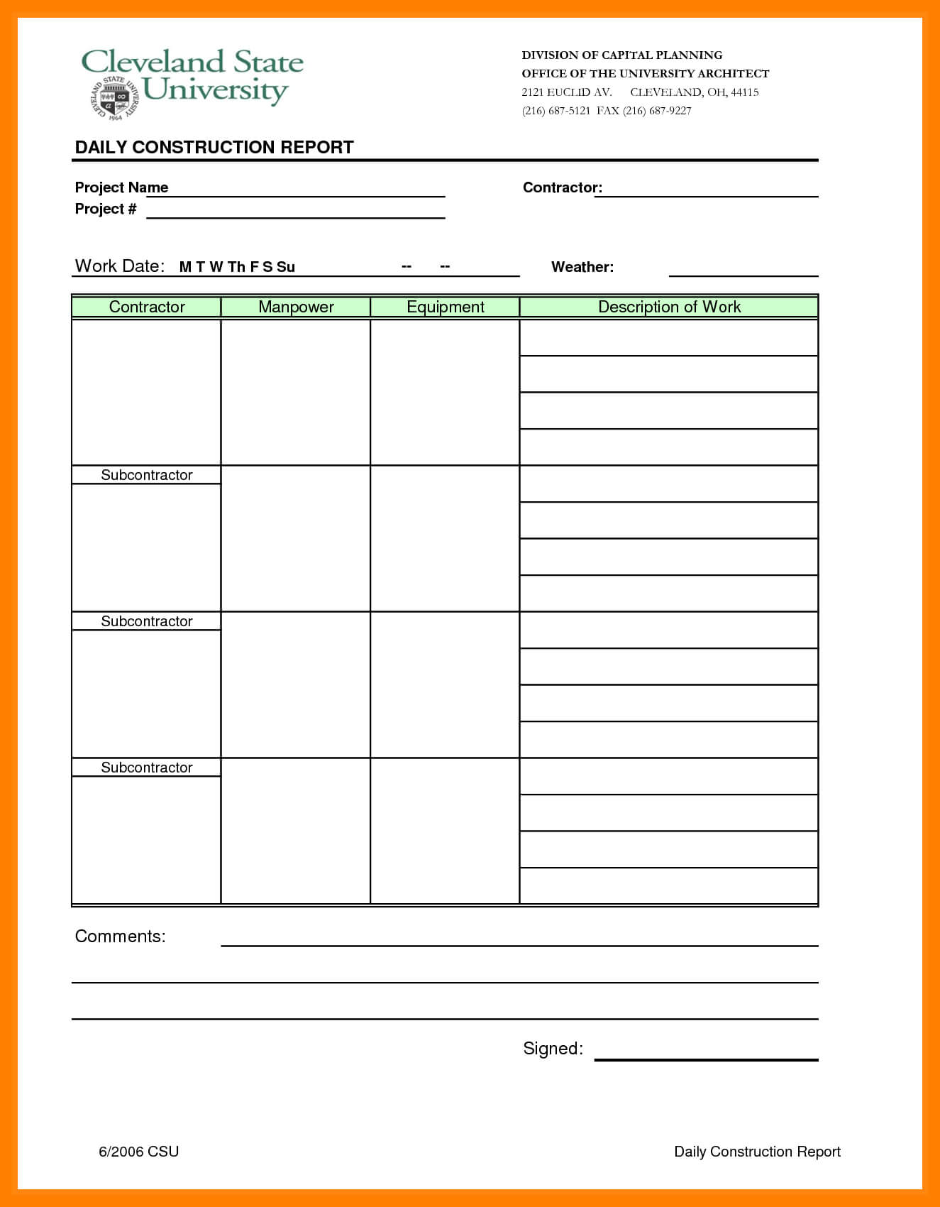 Daily Report Excel – Ironi.celikdemirsan Within Construction Daily Progress Report Template