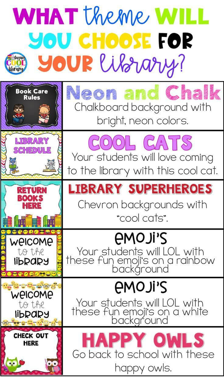 Decorate Your School Library With One Of These Bulletin Pertaining To Bulletin Board Template Word