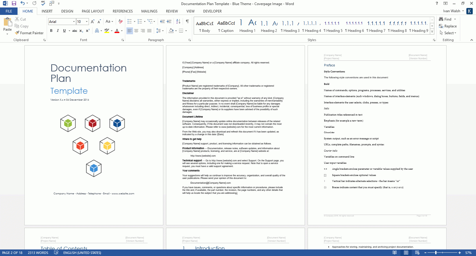 Documentation Plan Template (Ms Word/excel Wbs) – Templates With Regard To Software Project Proposal Template Word