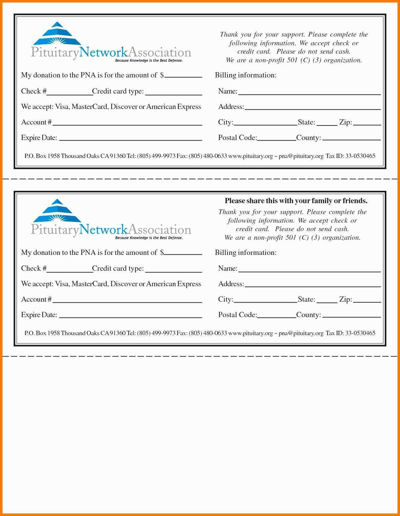 Donor Pledge Card Template – Zimer.bwong.co For Pledge Card Template For Church