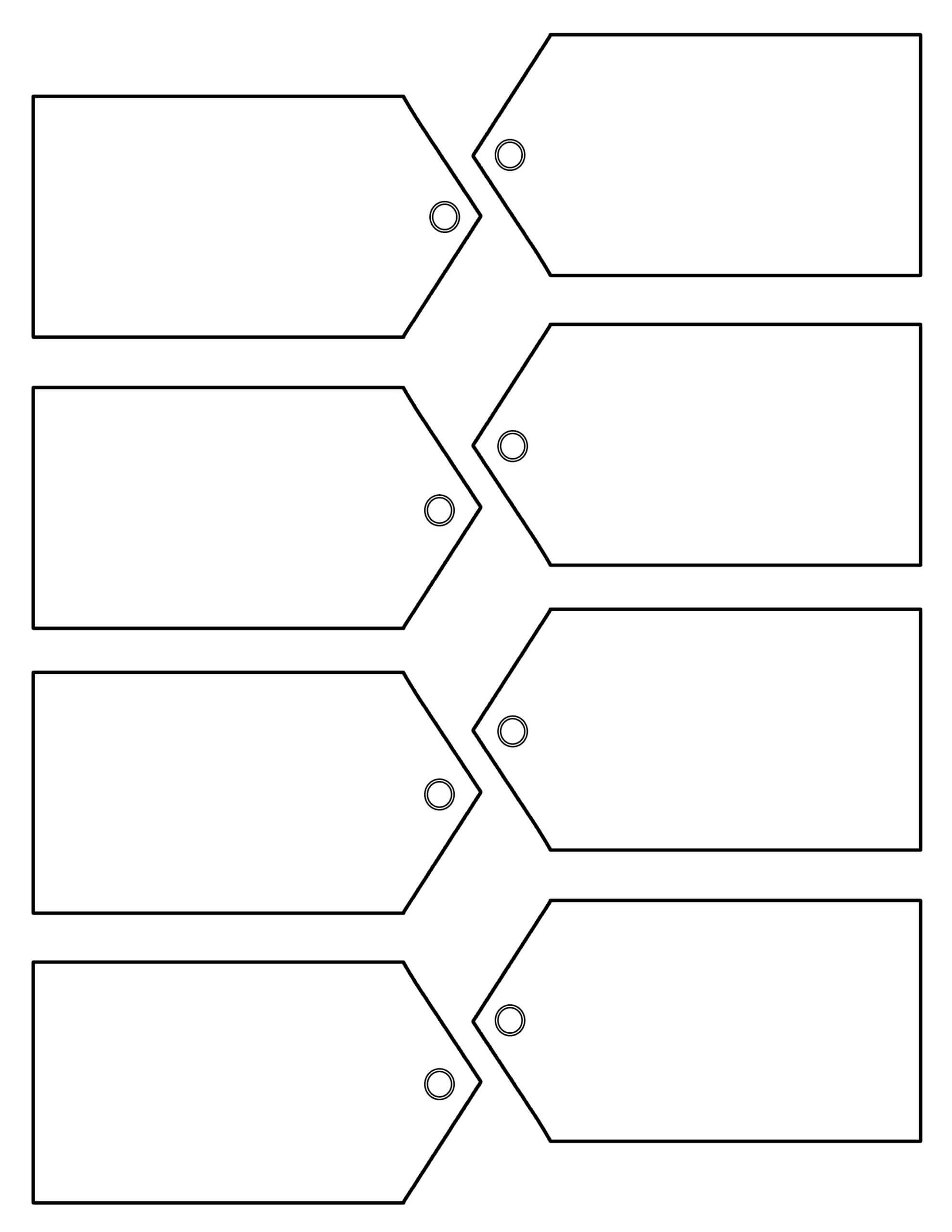 Printable Downloadable Luggage Tag Template Printable Templates