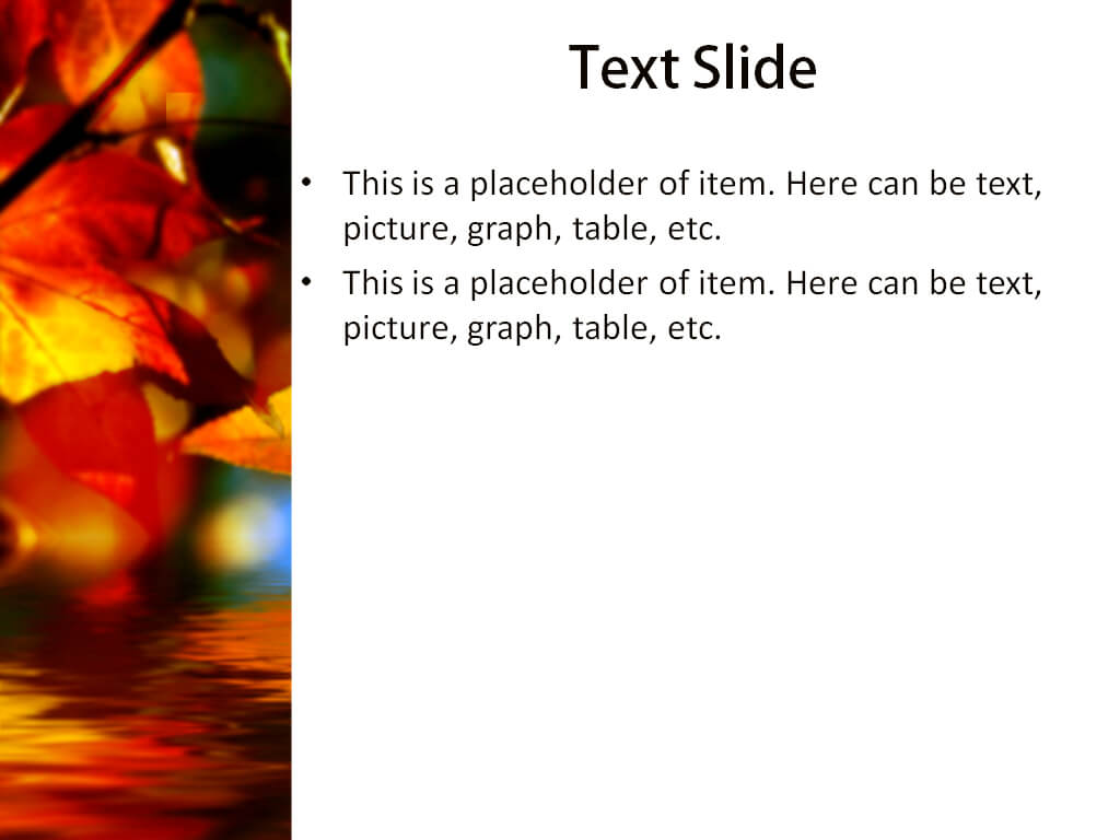 Download Free Autumn Leaves Powerpoint Template For Throughout Free Fall Powerpoint Templates