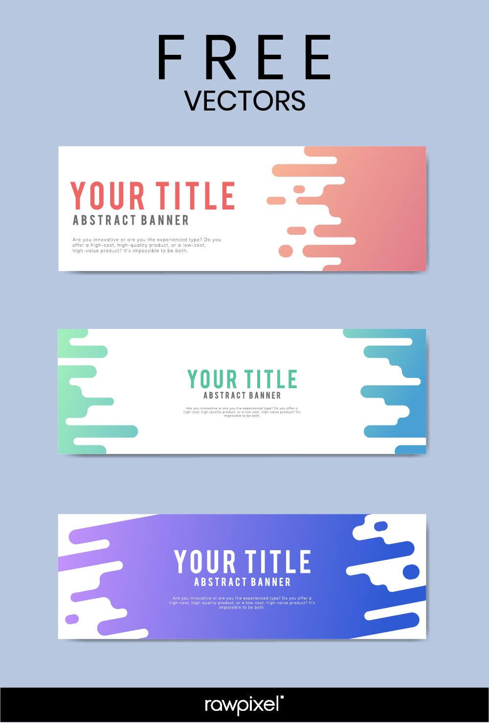 Download Free Modern Business Banner Templates At Rawpixel Intended For Free Website Banner Templates Download