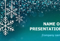 Download Free Snowing Snow Powerpoint Theme For Presentation regarding Snow Powerpoint Template