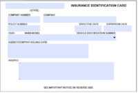 Download (Pdf) | Card Templates Free, Car Insurance in Auto Insurance Id Card Template