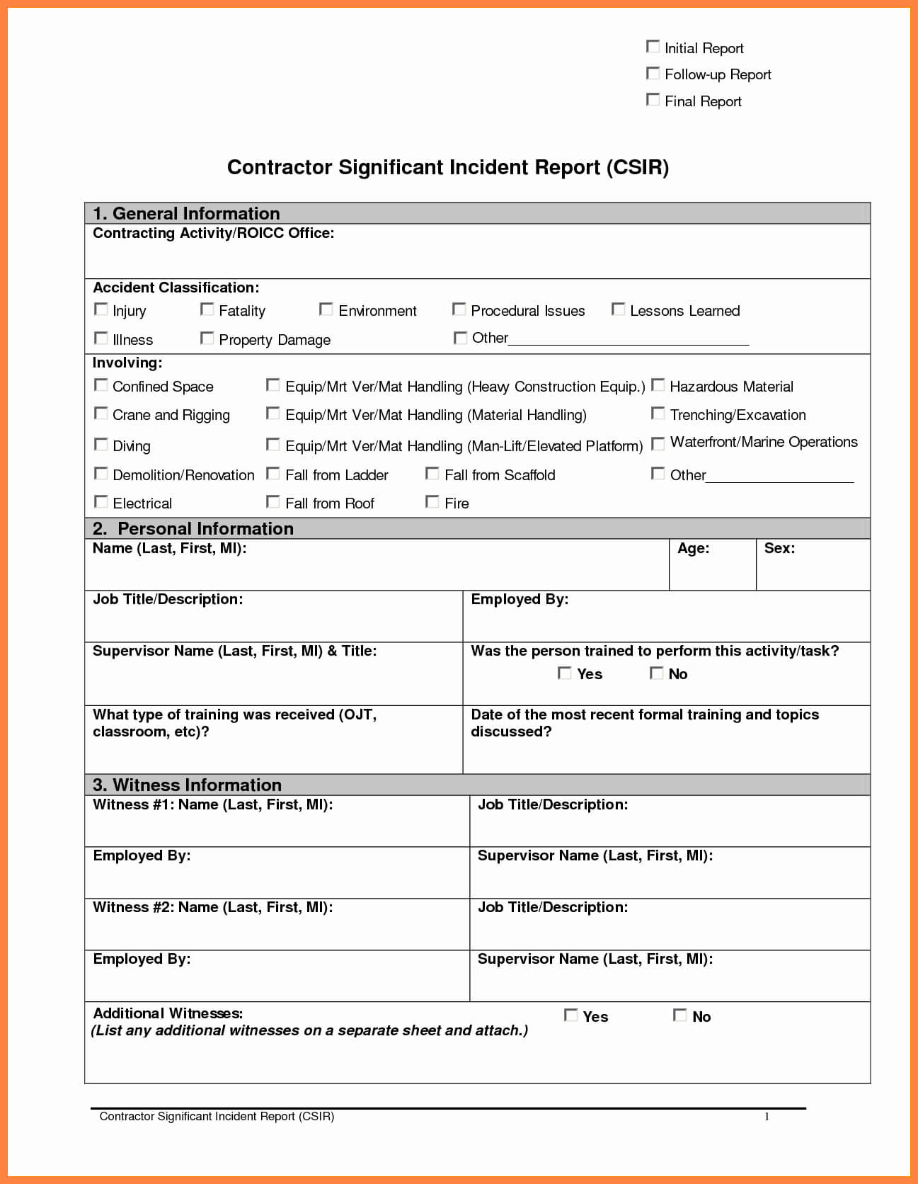 Download Technology Incident Report Template | Cialis Intended For Mi Report Template
