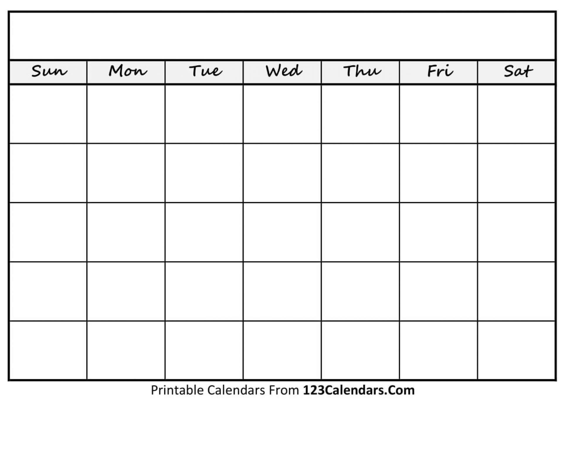 Dreaded Blank Calendar Template Pdf – Ironi.celikdemirsan Pertaining To Blank Calander Template