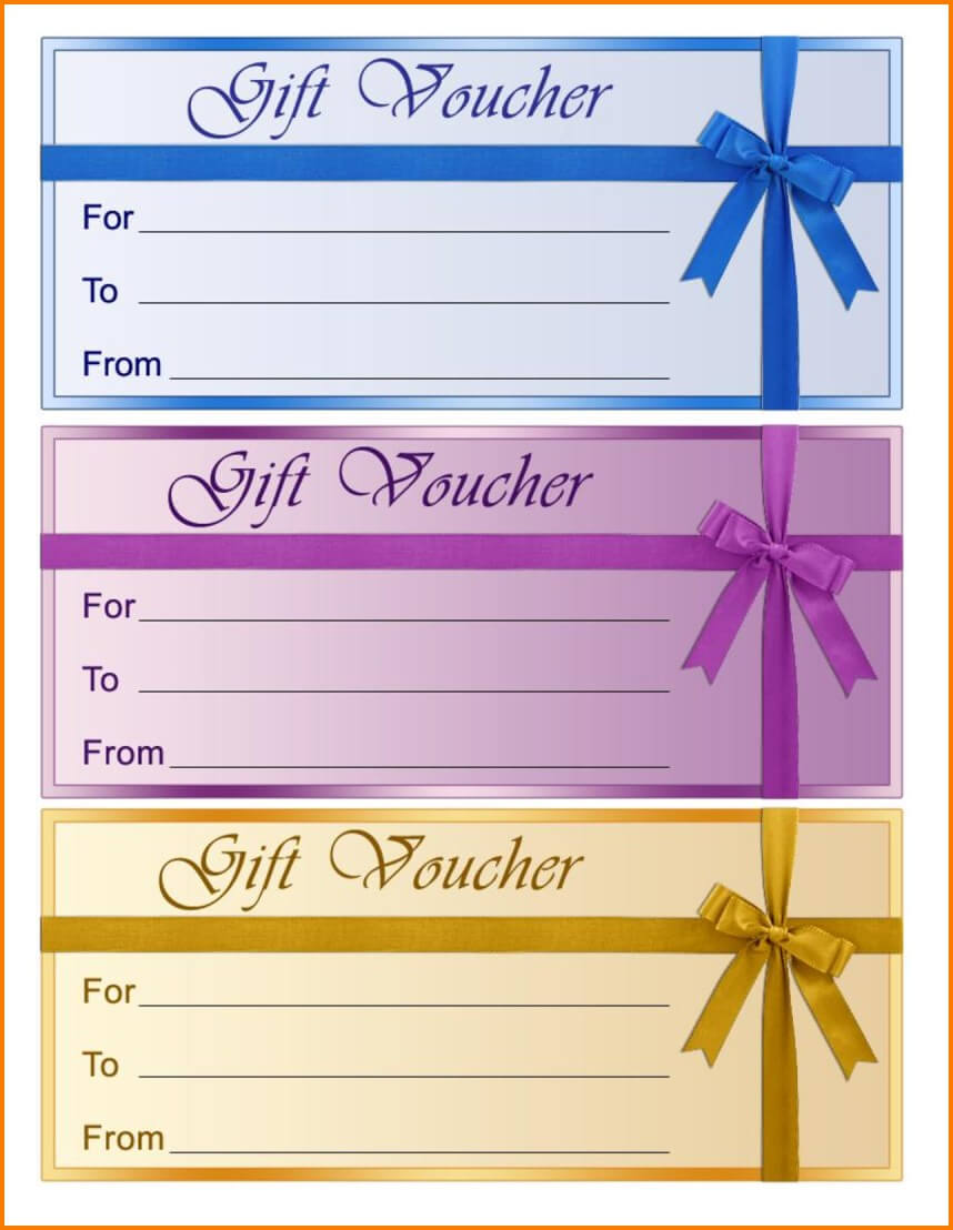 Dreaded Free Printable Gift Certificate Template Ideas With Gift Certificate Template Indesign